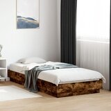 Furnova Posteljni okvir brez vzmetnice hrast 100x200 cm inženirski les, (21934253) Cene