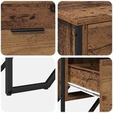  Komoda s ladicama 2 pcs Staro drvo 91 x 35,5 x 74,5 cm | shoptok.hr