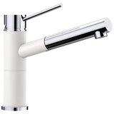 Blanco slavina alta-s compact silgranit bela/hrom hd