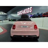 Lean Toys Otroški električni avtomobil Fiat 500 – 12 V roza | Shoptok.si