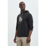 Puma Bombažen pulover X ONE PIECE moški, črna barva, s kapuco, 624666