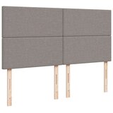  Krevet s oprugama i madracem smeđesivi 200x200 cm od tkanine | shoptok.hr