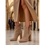 Resti Light brown boots with Alania cut - Footwear | ePonuda.com