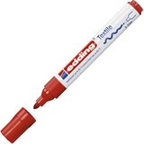  OZNAČEVALEC ZA TEKSTIL 2-3MM EDDING 4500 RDEČI Cijene
