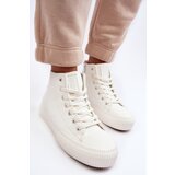 Big Star Women's Zip-Up Padded Sneakers White | shoptok.hr