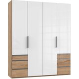 Modern Living Omara S Klasičnimi Vrati Level 36 D, Bela, Barva Hrasta | Shoptok.si