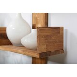 MID.YOU Stenski Regal Pepe, Hrast, Masivno, Naravna | Shoptok.si