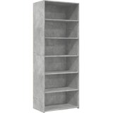  Visoka komoda siva betona 70x41x185 cm od konstruiranog drva | shoptok.hr