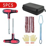INF Komplet za popravilo tubeless pnevmatik, 5-delni, rdeč kovček ABS, (5000505702) u