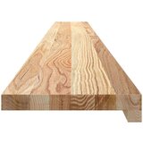  Okenske police 2 kosa neobdelana 160x20x2 cm trdna hrastovina | Shoptok.si