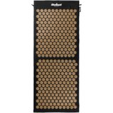 Rebel Active akupresurna prostirka za zdravlje s bodljama i jastukom, 110x42cm, XL, zlatne bodlje | shoptok.hr