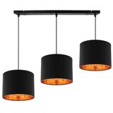 Candellux Lighting Črna viseča svetilka 20x72 cm Candida - Candellux Lighting Cene
