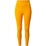 Tommy Hilfiger Športne hlače 'ESSENTIAL' oranžna / bela