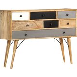 vidaXL Komoda 110x30x82 cm trden mangov les, (20955429) | Shoptok.si
