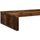 vidaXL Stalak za monitor boja dimljenog hrasta 100x27x10 cm drveni | shoptok.hr