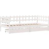 vidaXL Dnevni krevet s ladicama bez madraca 80x200 cm masivno drvo | shoptok.hr