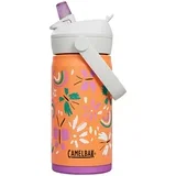 lonček THRIVE FLIP STRAW KID`S INOX 0,4 L Beterfly rainbow