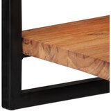  Zidne police 2 kom 25 x 25 x 35 cm masivni bagrem i čelik | Eponuda.com