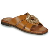 Exé Shoes Natikači 565-NAXOS-LEATHER-TAN Kostanjeva | Shoptok.si