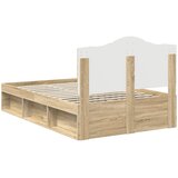  Krevetna konstrukcija Sonoma 120 x 190 cm Čvrsto borovo drvo | shoptok.hr