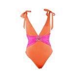 DEVI COLLECTION Ženski jednodelni kupaći kostim Aria narandžasto-roze | Eponuda.com