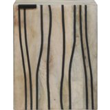 vidaXL Ormarić za umivaonik s policom s pohranom s vratima Smeđa 38 x 33.5 x 48 cm | shoptok.hr