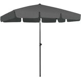  Suncobran za plažu antracit 200 x 125 cm Cijene