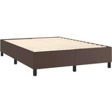  Box spring posteljni okvir rjav 140x200 cm umetno usnje, (20788251) | Shoptok.si
