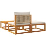  Vrtni set od 3 dijela s jastucima, akacija i ratan | shoptok.hr