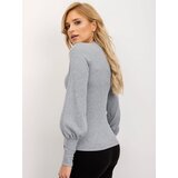 RUE PARIS Blouse-RV-BZ-5223.15-gray | Shoptok.si