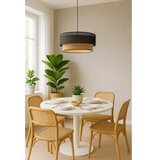  Visilica na sajli BORHO 1xE27/60W/230V prečnik 50 cm crna/juta | Eponuda.com