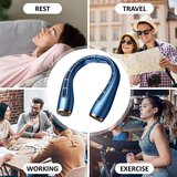 Venisymlis Prenosni Ovratni Ventilator Brez Lopatic, Viseči Ovratni Ventilatorji S 4000 Mah Z Možnostjo Polnjenja, (22070395) | Shoptok.si
