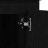  Visoki ormar Crni hrast 132x35 5x103 5 cm Konstruirano drvo | shoptok.hr