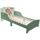 Kinder Home Dječji krevet s zaštitom od pada, drveni, podmatračna rama 70 x 140 cm, Forest | shoptok.hr