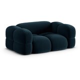 Cosmopolitan Design Temno modra žametna sedežna garnitura 180 cm Loretto – | Shoptok.si