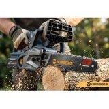 Humberg HM-436 akumulatorska lančana pila za drvo plava, 12&amp;Prime; Slike