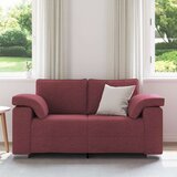 Dvosjed Sofa Vinasta Crvena 120 cm Tkanina | shoptok.hr