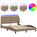  Okvir kreveta s LED-om bez madraca Hvar cappuccino 140x190 cm | shoptok.hr