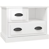The Living Store Nočna omarica visok sijaj bela 60x39x45 cm - Nočna Omarica, (21420962) | Shoptok.si