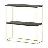 ADRK Elegantni konzolni stoli Toni s ianim postoljem - ZLATNA-CRNA | shoptok.hr