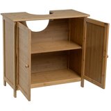 Casa Selección Bambusova omarica za pod umivalnik v naravni barvi 63x60 cm – | Shoptok.si