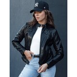 DStreet Kurtka skórzana damska KLIROS czarna | shoptok.hr