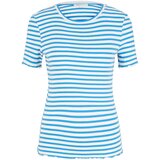 Tom Tailor Majica modra / bela | Shoptok.si