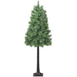  Umjetno božićno drvce s pomičnim granama i kuglicama 120 cm | shoptok.hr
