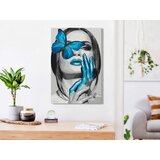  Slika za samostalno slikanje - Blue Butterfly 40x60 | shoptok.hr