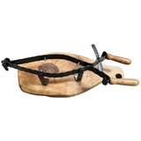 Pro-Trade Oliva Natur stojalo za pršut z držalom iz kovanega železa | Shoptok.si