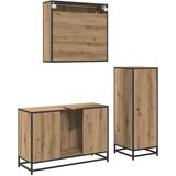 vidaXL set namještaja za kupaonicu 3 pcs hrast artisan 90 x 33 x 60 cm | shoptok.hr