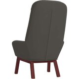  Stolica za opuštanje tamnosiva baršunasta | shoptok.hr