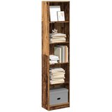 Regal za knjige boja starog drva 40x24x176 cm drveni | shoptok.hr