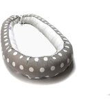 SuperMami baby gnijezdo, sivo s točkicama 15 | shoptok.hr